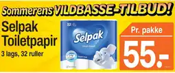 ABC Lavpris Selpak Toiletpapir tilbud