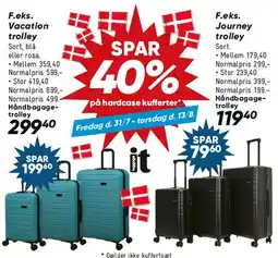 Bilka Hardcase kufferter tilbud