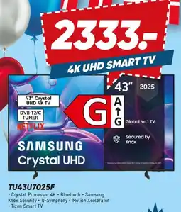 Bilka 43 Samsung Crystal UHD (4K UHD Smart TV) tilbud