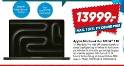 Bilka Apple Macbook Pro M5 14-inch 1 TB tilbud