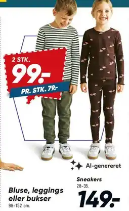 Bilka Bluse, leggings eller bukser (børn) tilbud