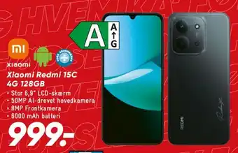 Bilka Xiaomi Redmi 15C 4G 128GB tilbud