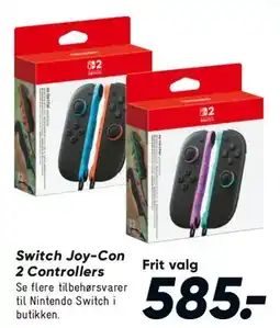 Bilka Switch Joy-Con 2 Controllers tilbud