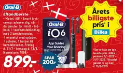 Bilka Oral‑B iO (el‑tandbørste) tilbud