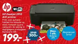 Bilka HP DeskJet 2910 AIO printer tilbud