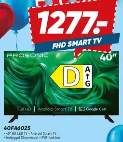 Bilka PROSONIC 40 FHD Smart TV tilbud