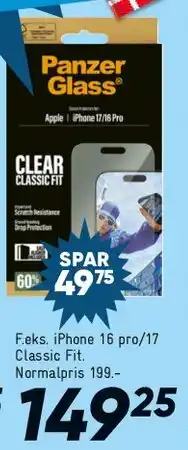 Bilka PanzerGlass - Clear / Classic Fit tilbud