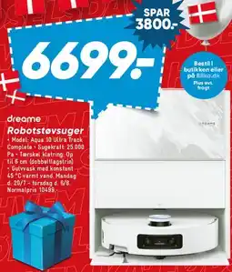 Bilka dreame Robotstøvsuger tilbud