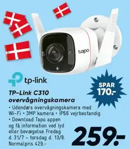 Bilka TP-Link overvågningskamera (udendørs) tilbud
