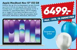 Bilka Apple MacBook Neo 13 512 GB tilbud