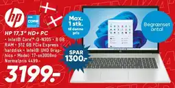 Bilka HP 17,3 HD+ PC tilbud