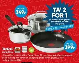 Bilka Jamie Oliver gryder/pander (TA' 2 FOR 1) tilbud