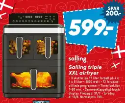 Bilka Salling triple XXL airfryer tilbud