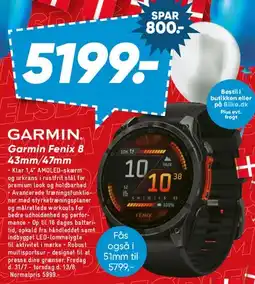 Bilka Garmin Fenix 8 tilbud