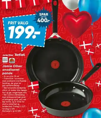 Bilka Jamie Oliver anodiseret pande tilbud