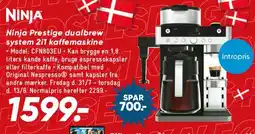 Bilka Ninja Prestige DualBrew System tilbud