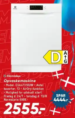 Bilka Opvaskemaskine tilbud