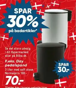 Bilka Day pedalspand tilbud