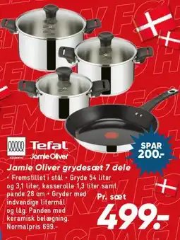 Bilka Jamie Oliver grydesæt 7 dele tilbud
