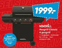 Bilka NEXGRILL Classic 4 gasgrill tilbud