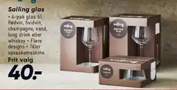 Bilka Salling glas tilbud