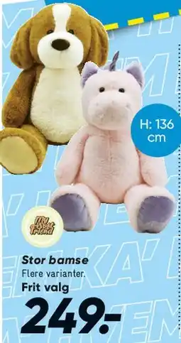 Bilka Stor bamse tilbud
