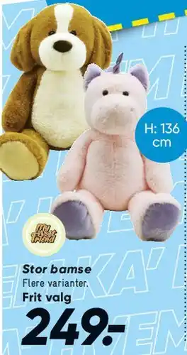 Bilka Stor bamse tilbud