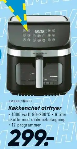Bilka Køkkenchef airfryer tilbud