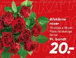 Bilka Afskårne roser tilbud