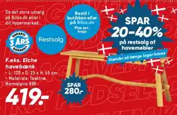 Bilka mindre havebord tilbud