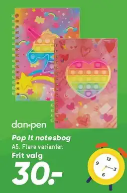 Bilka Pop it notesbog (A5) tilbud