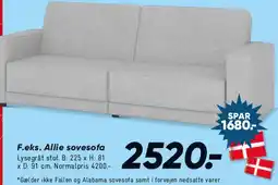 Bilka Allie sovesofa tilbud