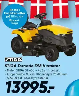 Bilka STIGA Tornado 398 H traktor tilbud