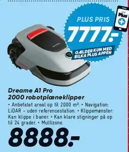 Bilka Dreame A1 Pro robotplæneklipper tilbud