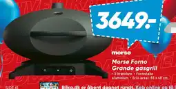 Bilka Morso Forno Grande gasgrill tilbud