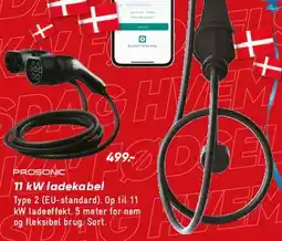 Bilka 11 kW ladekabel (Type 2) tilbud