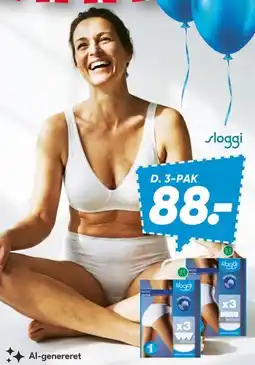 Bilka Sloggi 3-pak tilbud