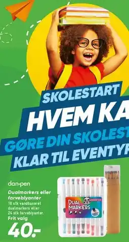 Bilka Dualmarkers eller farveblyanter tilbud