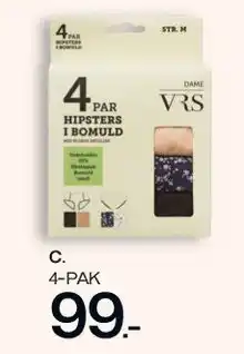 Bilka 4-pak trusser tilbud