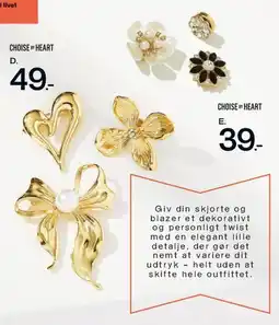 Bilka Smykker / brocher tilbud