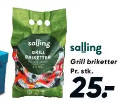 Bilka salling Grill briketter tilbud