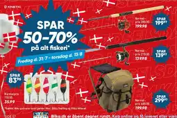 Bilka SPAR 50-70% på alt fiskeri tilbud
