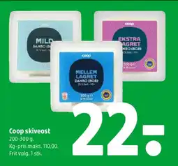 Coop 365 Coop skiveost tilbud