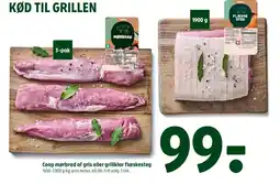 Coop 365 Coop mørbrad af gris eller grillklar flæskesteg tilbud