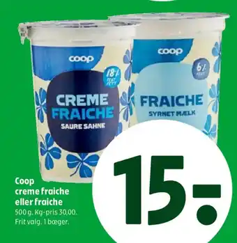 Coop 365 Coop creme fraiche eller fraiche tilbud