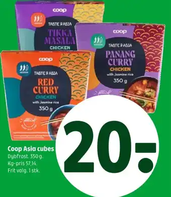 Coop 365 Coop Asia cubes tilbud