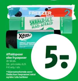 Coop 365 Affaldsposer eller fryseposer tilbud
