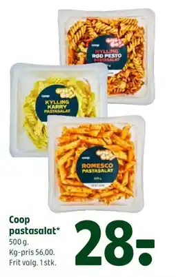 Coop 365 Coop pastasalat tilbud