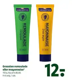 Coop 365 Graasten remoulade eller mayonnaise tilbud