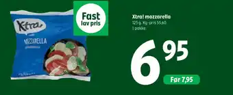 Coop 365 Xtra! mozzarella tilbud